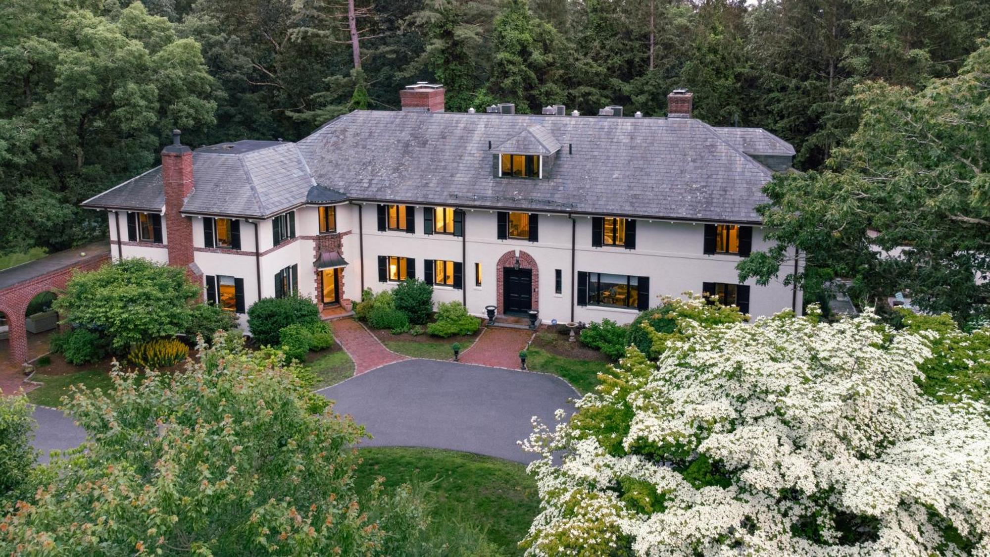 Boston Mansion Heated Pool Fire Pit Tennis Needham Extérieur photo