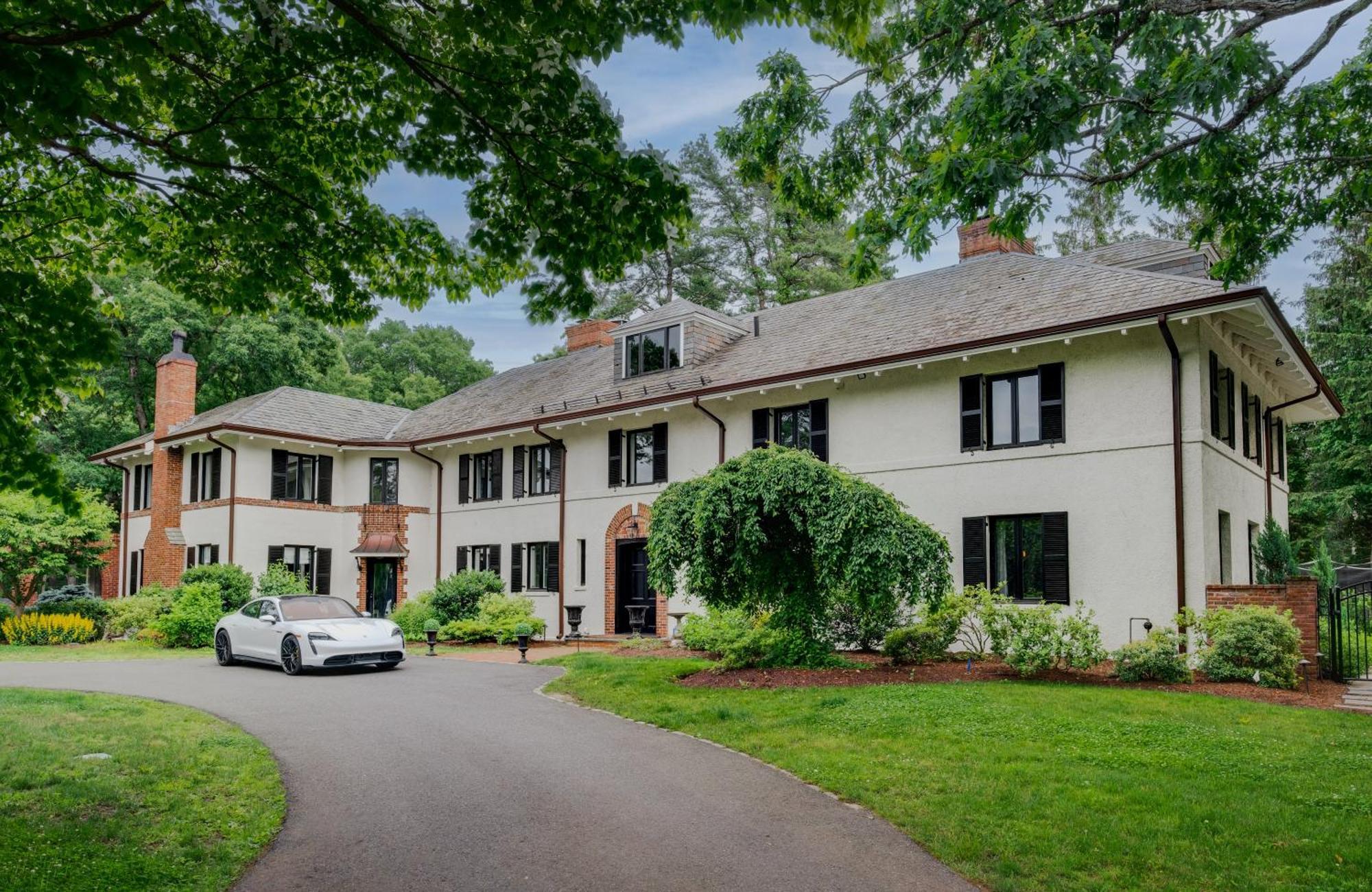 Boston Mansion Heated Pool Fire Pit Tennis Needham Extérieur photo